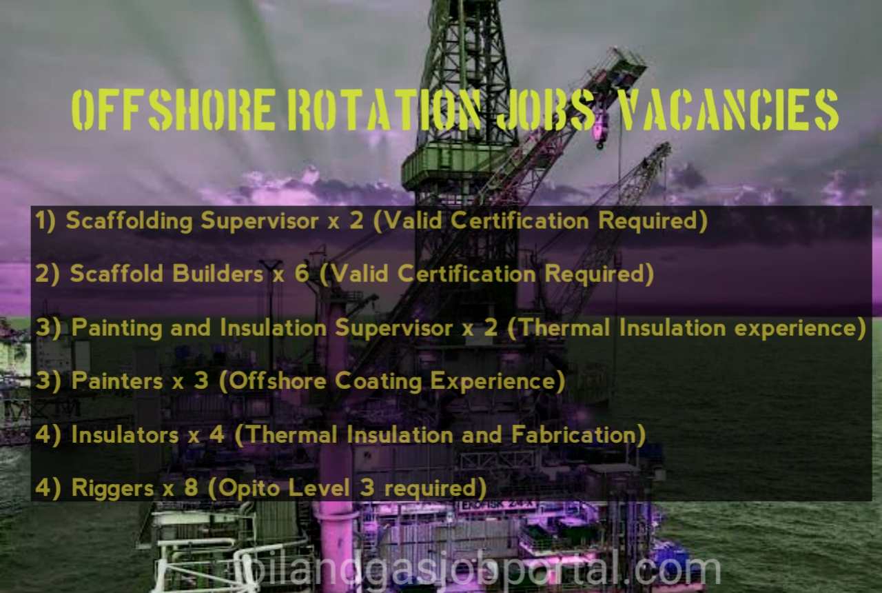 offshore Rotation jobs  Vacancies