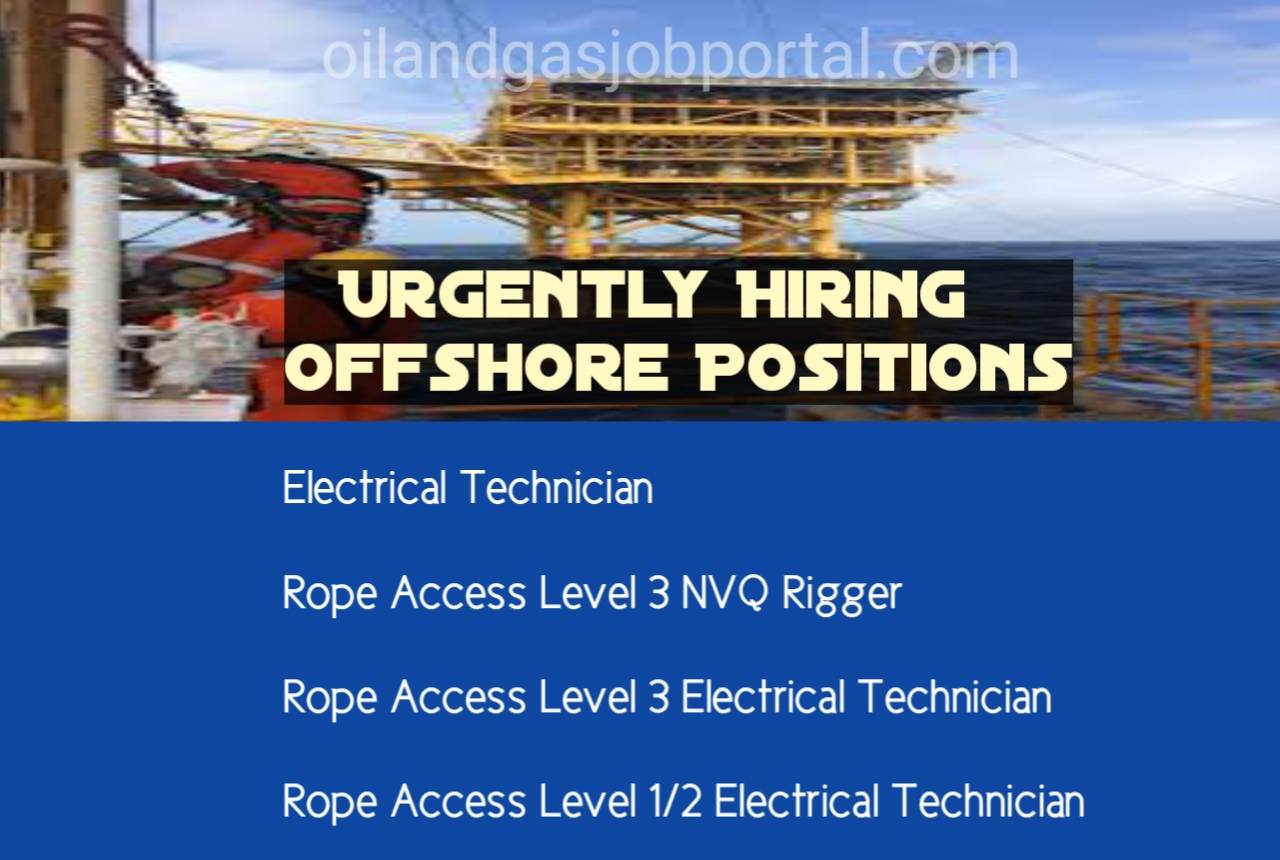 Due to an increase in offshore work scopes PD&MS Group Looking Offshore Positions 